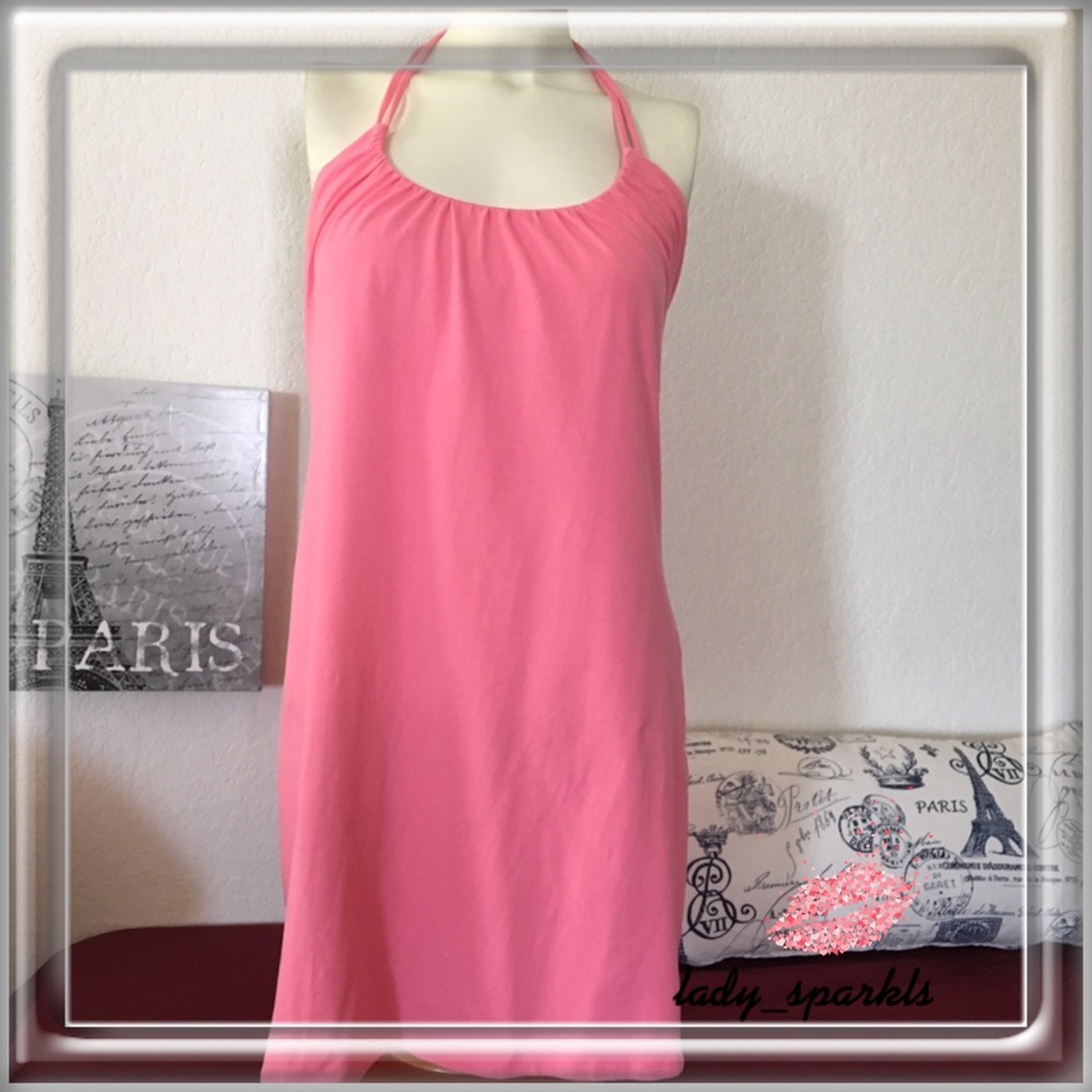 Victoria's Secret Pink Halter Swim Coverup